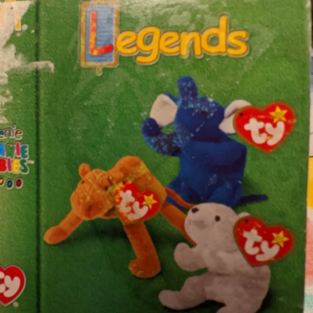 Legends Tiny Beanie Baby: Chilly, the polar bear - Picture 7 of 11